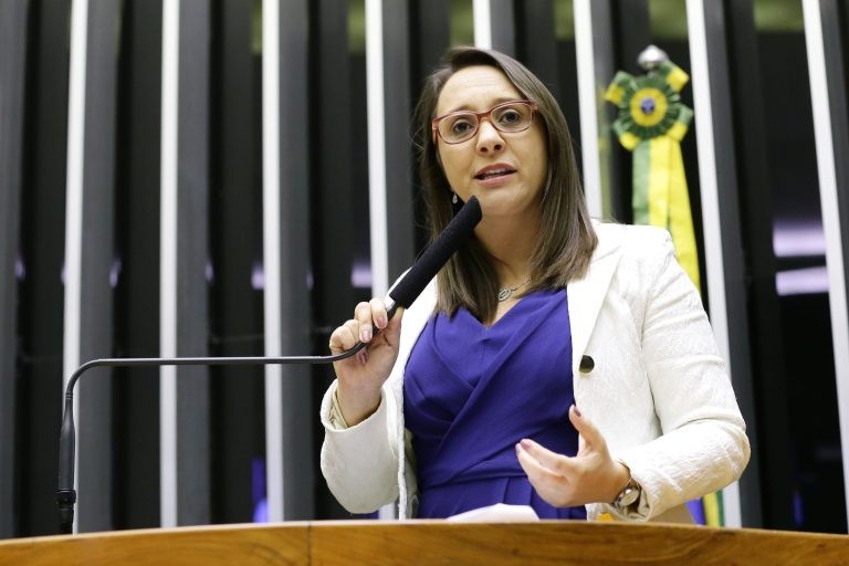 A autora da proposta, deputada Renata Abreu - (Foto: Michel Jesus/ Câmara dos Deputados)