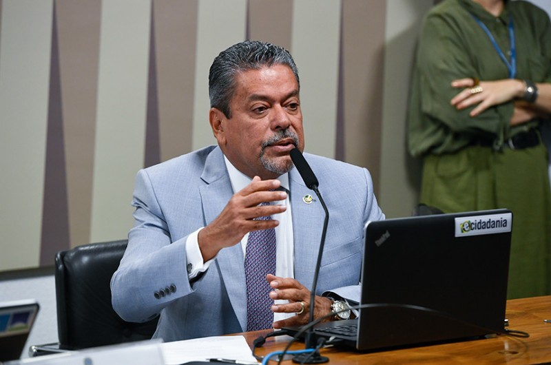 O senador Dr. Hiran (PP-RR), relator da comissão, será responsável pelo plano de trabalho - Jefferson Rudy/Agência Senado