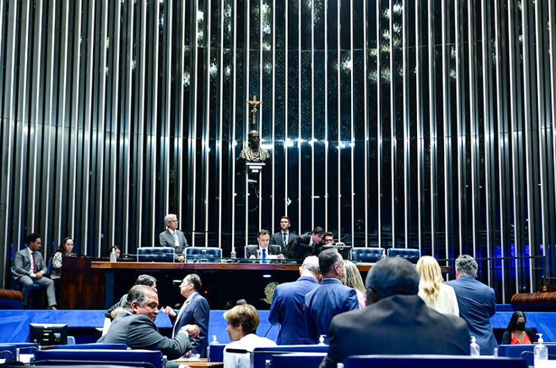 Parlamentares manifestaram solidariedade a amigos e familiares e apresentaram votos de pesar - Waldemir Barreto/Agência Senado