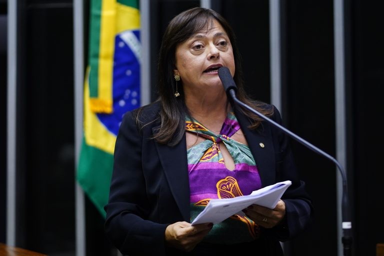 Alice Portugal, relatora da medida provisória - (Foto: Pablo Valadares/Câmara dos Deputados)