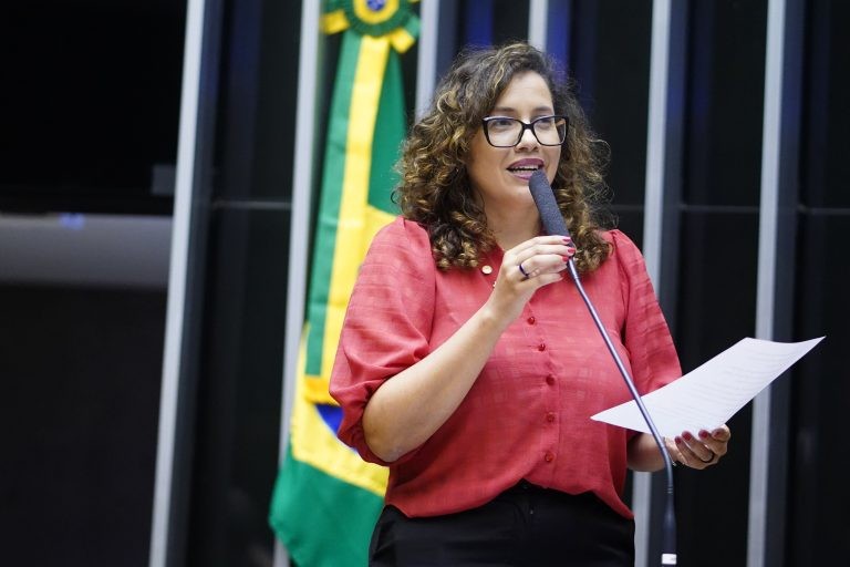 A autora da proposta, deputada Denise Pessôa - (Foto: Pablo Valadares/Câmara dos Deputados)