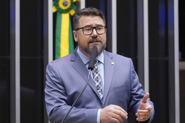 O autor da proposta, deputado Marcos Pollon - (Foto: Pablo Valadares / Câmara dos Deputados)
