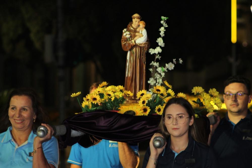 A expectativa é reunir 600 pessoas na procissão luminosa. Crédito: Divulgação/Felipe Padilha