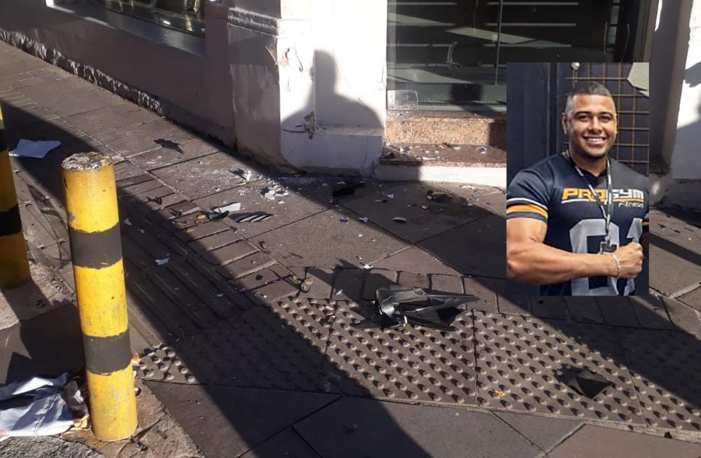 Homem fica gravemente ferido em acidente na área central de Bento Gonçalves