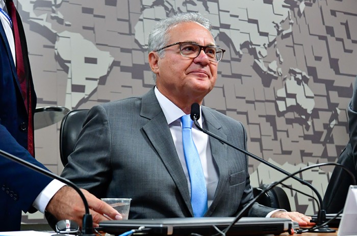 Renan: "Gestão será pautada pelo reposicionamento da diplomática brasileira no mundo" - Waldemir Barreto/Agência Senado