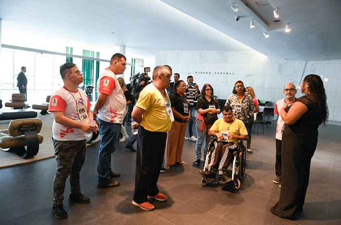 Participantes da oficina apresentaram três ideias legislativas em benefício das pessoas com deficiência - Roque de Sá/Agência Senado