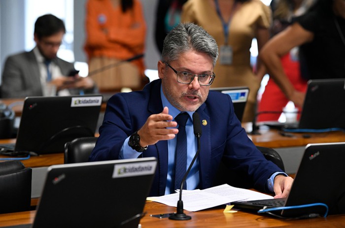 Alessandro Vieira foi o relator dessa proposta - Roque de Sá/Agência Senado
