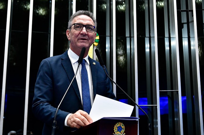 Lucas Barreto alega que R$ 485 milhões já foram liberados para a transposição - Waldemir Barreto/Agência Senado
