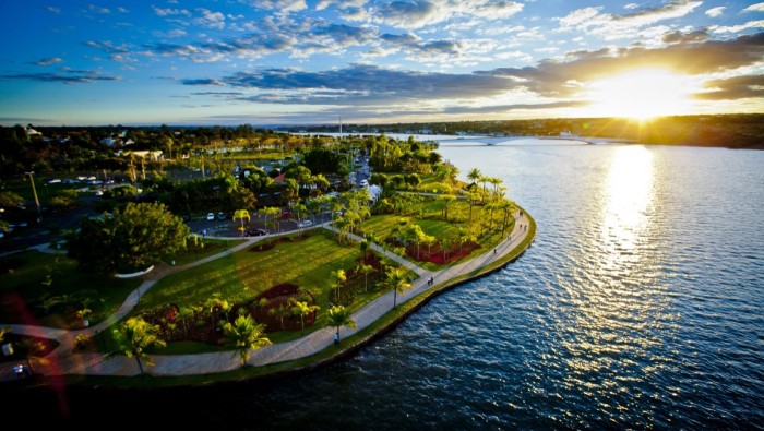 Lago Paranoá, em Brasília (DF). Crédito: Governo do Distrito Federal/Bento Viana