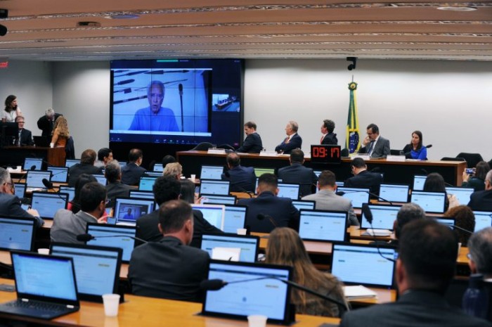 Grupo reunido neste mês para conhecer boas práticas internacionais de tributação - (Foto: Renato Araújo/Câmara dos Deputados)