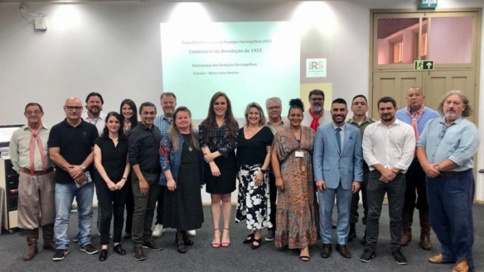 A reunião desta terça foi a segunda do grupo, que é responsável pelo planejamento e execução dos Festejos Farroupilhas -Foto: Solange Brum/Ascom Sedac