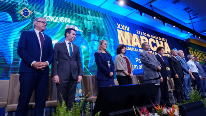 Marcha dos Prefeitos foi aberta na manhã desta terça-feira (29.03) em Brasília (DF). Crédito: Roberto Castro/MTur