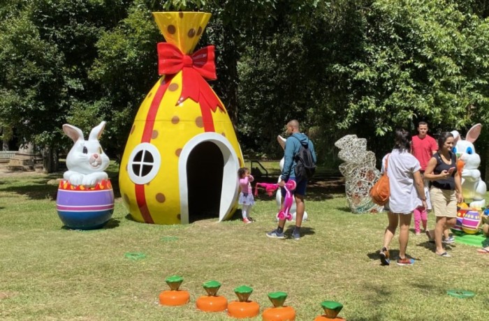 Vila da Páscoa, em Poços de Caldas (MG). Crédito: Divulgação Prefeitura de Poços de Caldas