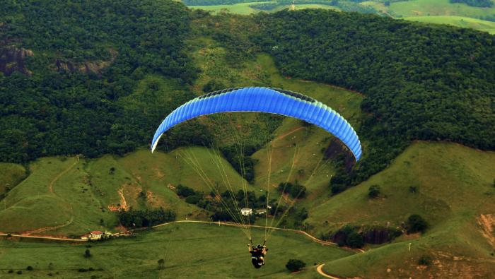 Rampa de voo livre em Alfredo Chaves (ES). Crédito: Fernando Madeira/MTur