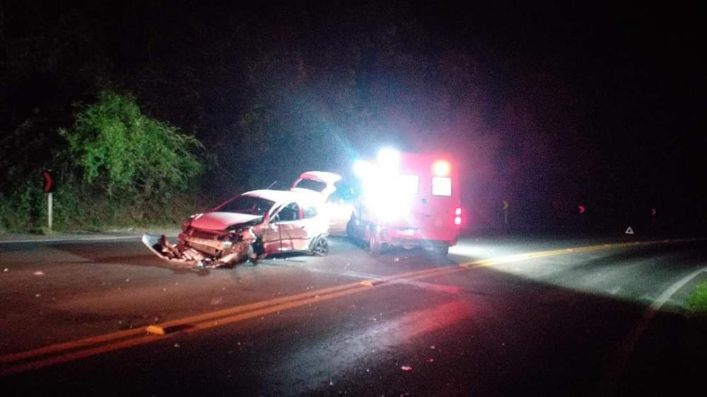 Acidente envolvendo quatro veículos deixa um ferido em Bento Gonçalves