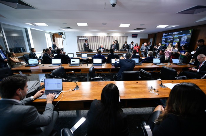 Comissão de Segurança Pública debaterá o projeto de lei (PL) 1.496/2021; substitutivo apresentado pelo relator, Sergio Moro, determina coleta obrigatória de DNA das pessoas condenadas pela prática de qualquer crime - Edilson Rodrigues/Agência Senado