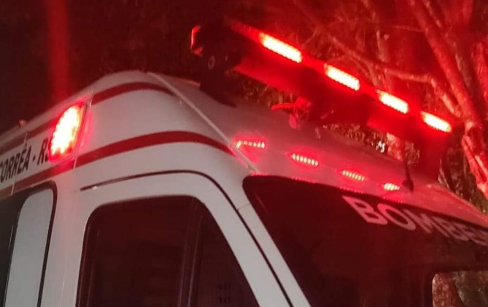 A mulher apresentava diversos ferimentos pelo corpo, em especial na região da cabeça, com suspeita de fraturas na face. Crédito: Divulgação 