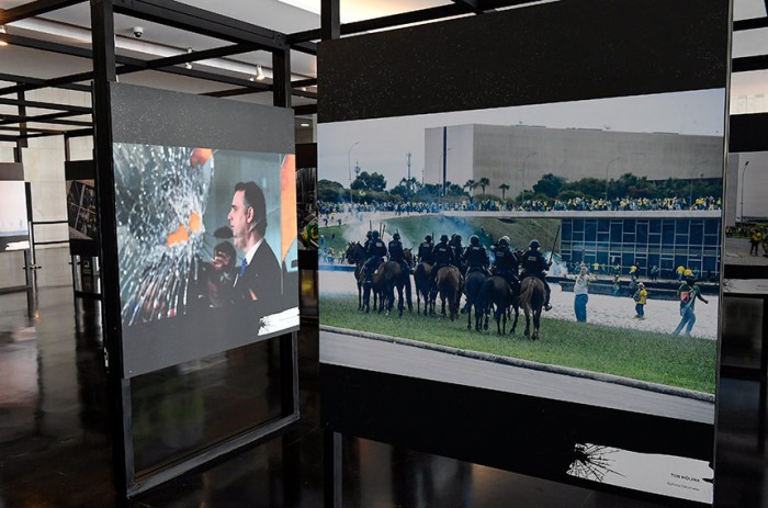 Com 50 registros fotográficos, a mostra pode ser visitada até 26 de abril no Salão Negro - Roque de Sá/Agência Senado