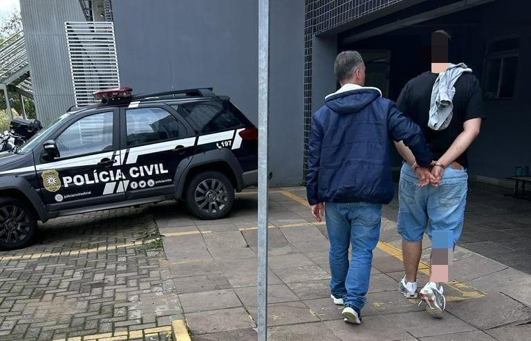 Homem é preso por roubo a residência em Pinto Bandeira
