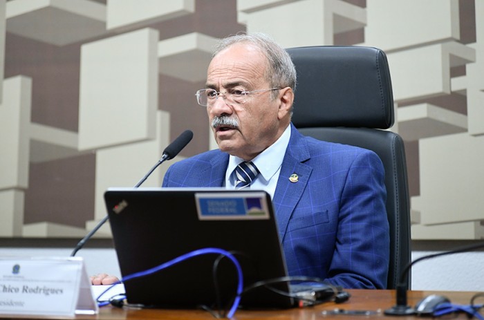 Formada por oito senadores, essa comissão é presidida por Chico Rodrigues - Geraldo Magela/Agência Senado