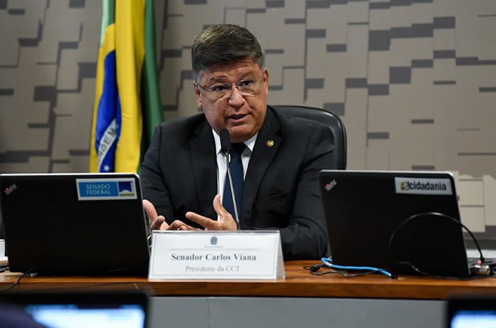 Carlos Viana é o presidente da Comissão de Ciência, Tecnologia, Inovação, Comunicação e Informática do Senado (CCT) - Roque de Sá/Agência Senado