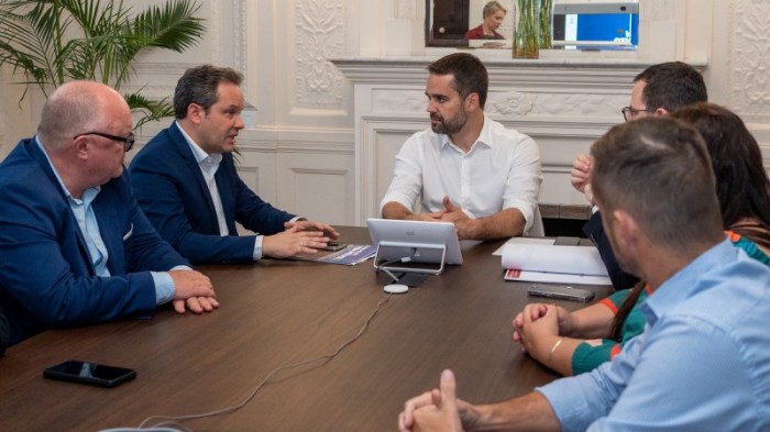 Leite destacou importância de Passo Fundo para o desenvolvimento do Estado e confirmou ida à cidade em maio -Foto: Maurício Tonetto/Secom
