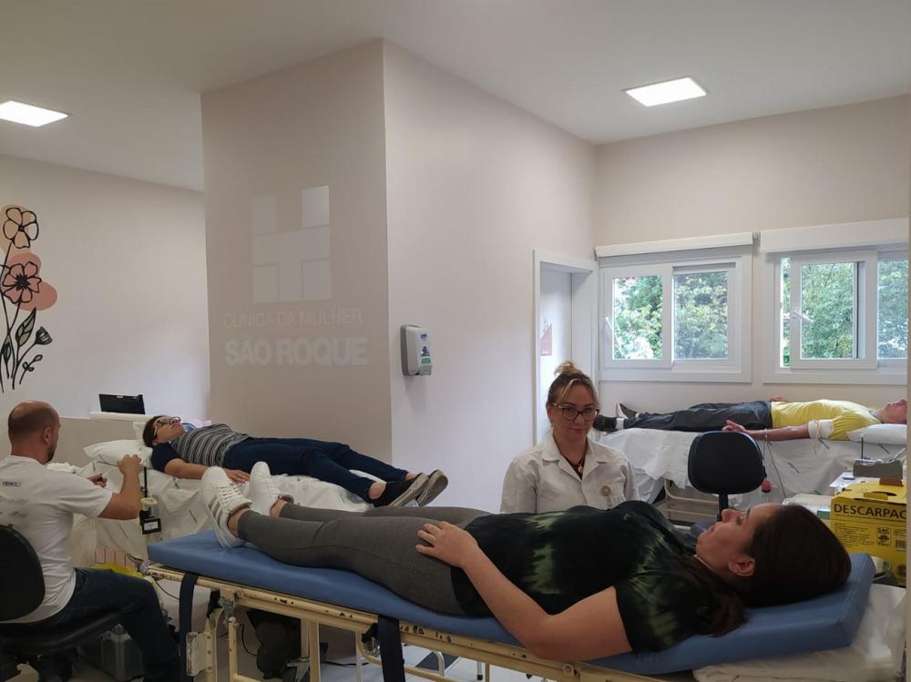 Dia D de doação de sangue em Carlos Barbosa tem 68 bolsas coletadas