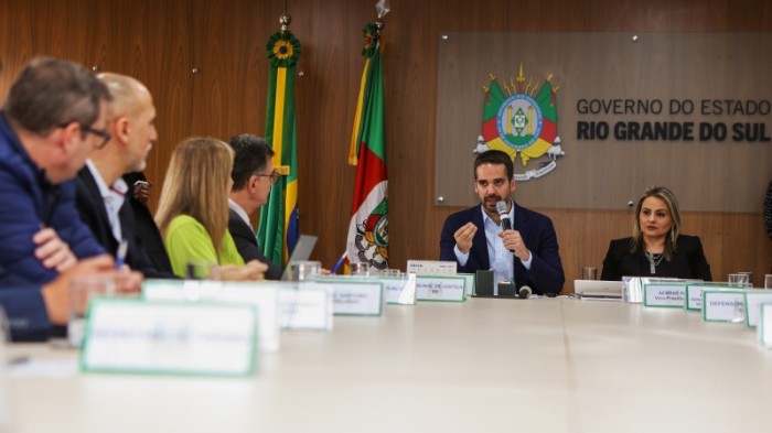 Leite destacou a importância do Cede por aproximar governo e sociedade civil em prol do futuro do Estado -Foto: Grégori Bertó/Secom