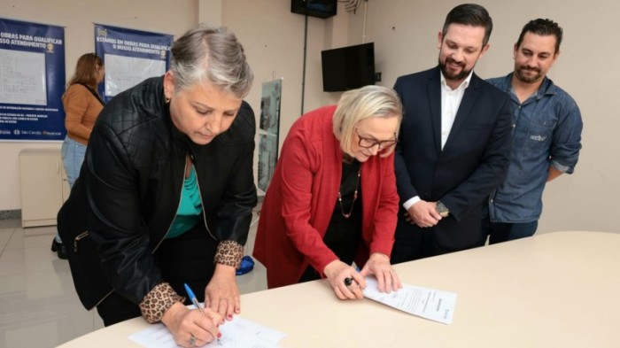 Obras vão qualificar a estrutura da unidade e melhorar o atendimento à população no Hospital São Camilo, em Esteio -Foto: Itamar Aguiar/SES