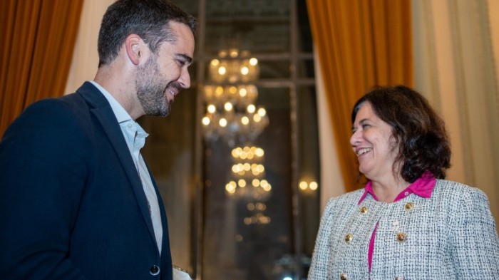 Leite destacou que Nísia é da área e está disposta a reposicionar o ministério como coordenador das políticas públicas de saúde -Foto: Maurício Tonetto/Secom