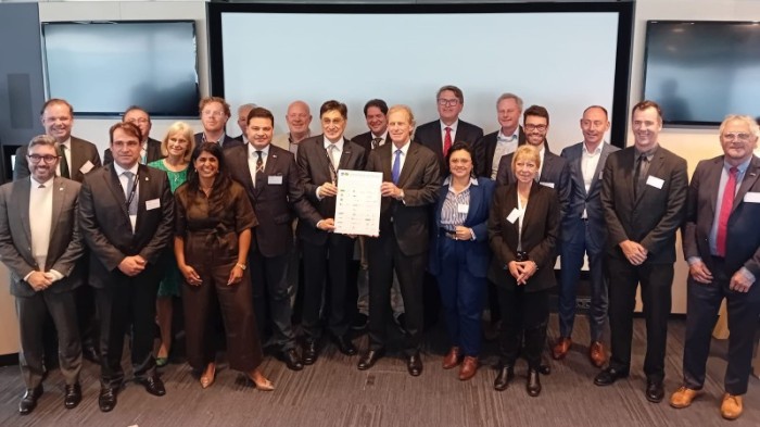 Protocolo de intenções foi assinado na quarta (10) pela Sema, Portos RS e Porto de Roterdã -Foto: Isa Osterkamp/Sema