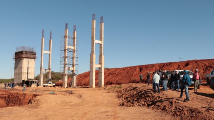 Técnicos federais puderem conhecer as instalações e verificar o andamento das obras -Foto: Ascom SOP