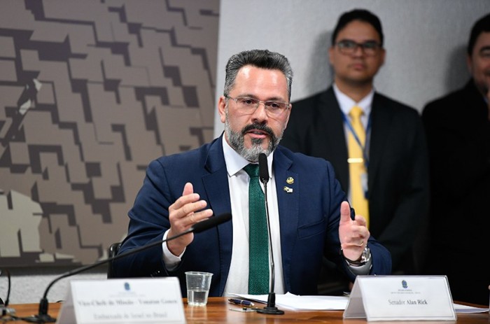 Para Allan Rick, alto grau de interferência do Estado na economia compromete crescimento do país - Foto: Roque de Sá/Agência Senado