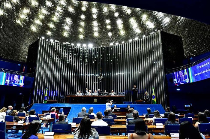 Sessão especial foi requerida pelo senador Izalci Lucas, que a presidiu - Foto: Waldemir Barreto/Agência Senado