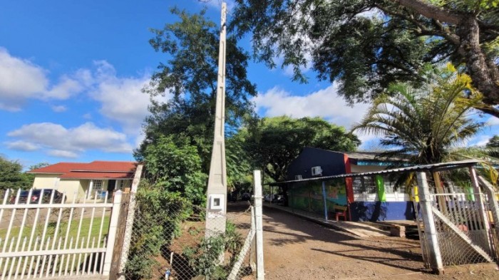 Ligação de energia foi a última etapa do projeto de reforma da rede elétrica da Escola Mariante, em Venâncio Aires -Foto: Divulgação/Ascom Sop