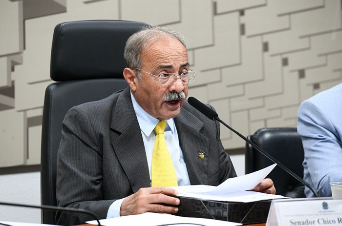 Presidente da comissão que acompanha a situação dos ianomâmis, Chico Rodrigues solicitou a audiência - Foto: Marcos Oliveira/Agência Senado