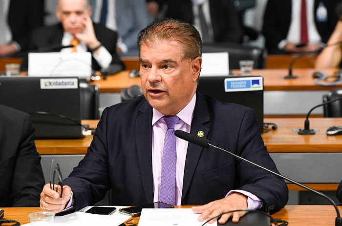 Nelsinho Trad foi o relator, no Senado, da proposta de homenagear o ex-deputado e ex-prefeito Oscar Goldoni - Foto: Jefferson Rudy/Agência Senado