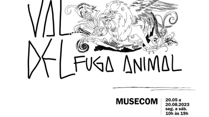 Exposição Val Del - Fuga Animal estreia neste sábado (20) no MuseCom