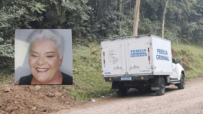 O corpo da vítima foi localizado na manhã deste domingo, 21. Crédito (foto de fundo): Rádio Spaço FM.