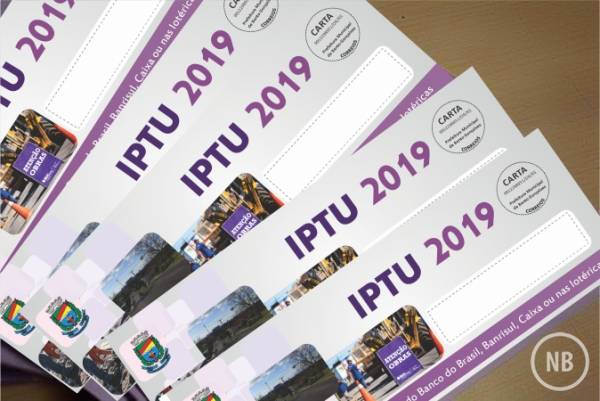 Carnês do IPTU são entregues nas residências