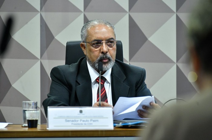 Paulo Paim apresentou relatório favorável ao PL 3.765/2020 - Foto: Geraldo Magela/Agência Senado