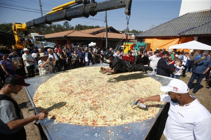 Cidade da Serra Gaúcha quer fazer a maior pizza do Brasil neste sábado