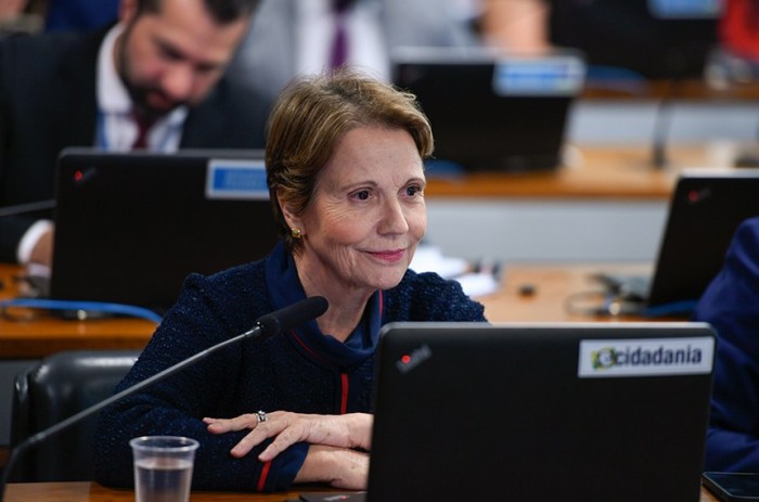 Tereza Cristina foi a relatora do PL 5609/2019 na CCJ; texto segue para análise da Câmara dos Deputados - Foto: Edilson Rodrigues/Agência Senado
