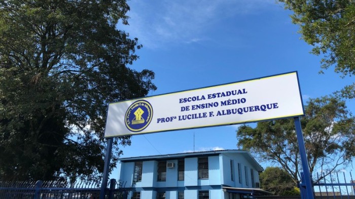 Em torno de 300 estudantes retornaram às atividades presenciais na escola -Foto: Ascom Seduc