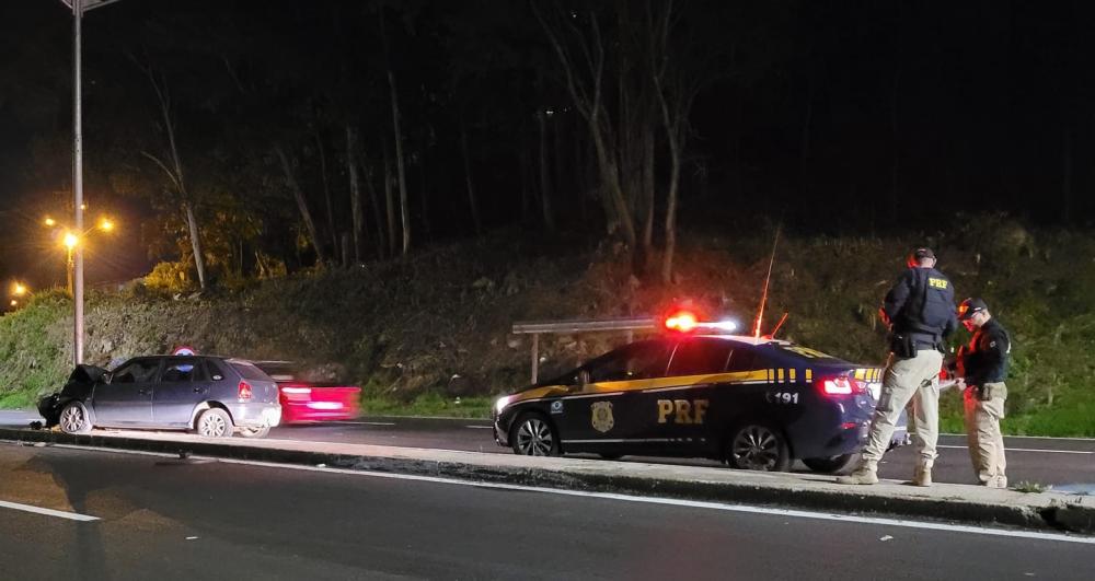 Motorista fica gravemente ferido em acidente em Bento Gonçalves