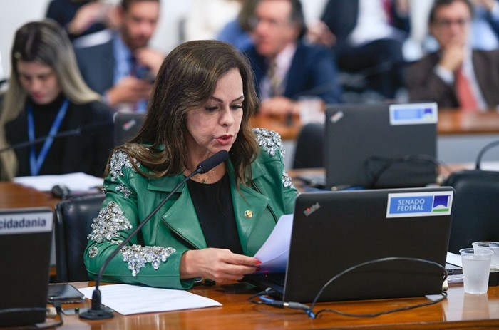 Professora Dorinha apresentou relatório favorável ao PL 726/2019, de Veneziano; texto segue para a CAE - Foto: Edilson Rodrigues/Agência Senado