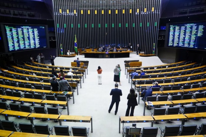 Sessão do Plenário da Câmara dos Deputados - (Foto: Pablo Valadares/Câmara dos Deputados)