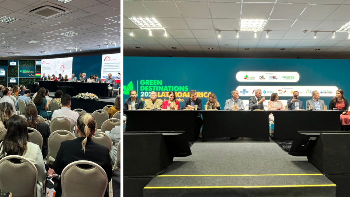Conferência latino-americana Green Destination 2023. Crédito: Arquivo pessoal