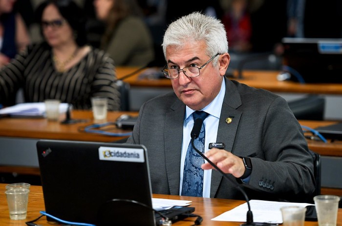 O senador Astronauta Marcos Pontes é o autor dos dois requerimentos para os debates - Foto: Edilson Rodrigues/Agência Senado