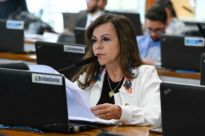 A senadora Professora Dorinha Seabra foi a relatora do projeto - Foto: Roque de Sá/Agência Senado